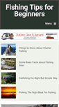 Mobile Screenshot of fishingtipsforbeginners.com